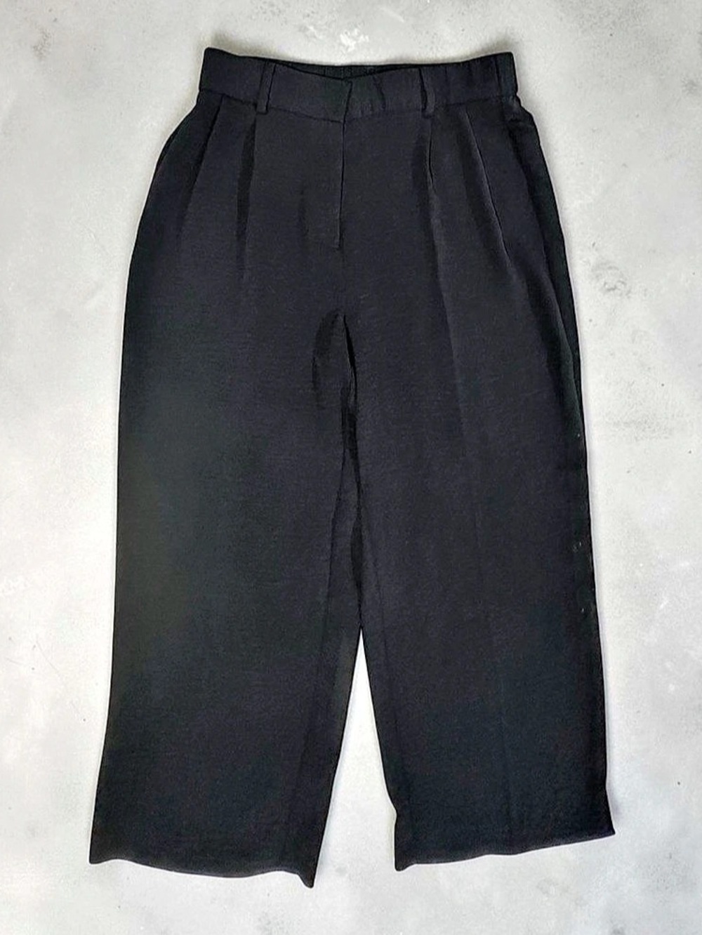 Ella Wide Leg Pants in Black Size Small Like New